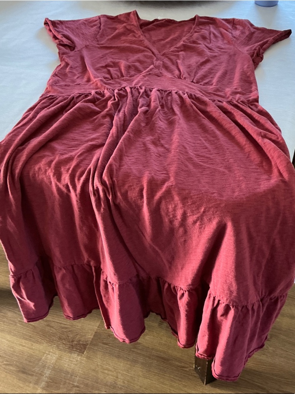 GAP Women's Midi Dress in Dusty Rose